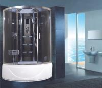 Душевая кабина с крышей Niagara Ultra NG-911-01 четверть круга  115x115 стекла тонированные, профиль хром