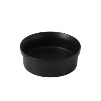 Раковина  круглая Abber Bequem AC2103MB керамика цвет черный матовый