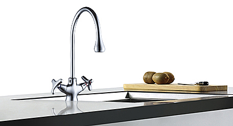 Смеситель для кухни D&K Hessen DA1382441 без подключения к фильтру хром