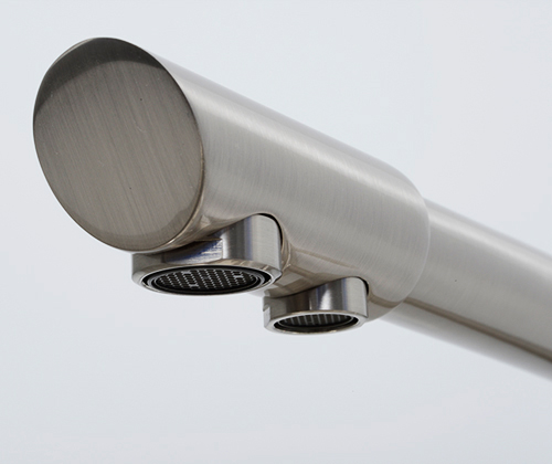 Смеситель для кухни Wasserkraft  A8027 с подключением к фильтру никель