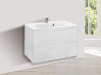 Тумба  подвесная Vincea Mia VMC-2MA800GW 80 см  2 ящика цвет G.White 