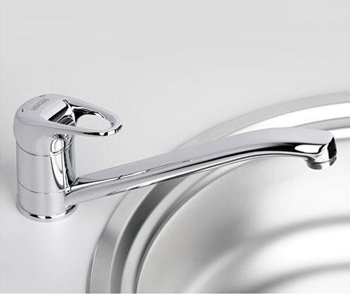 Смеситель для кухни Wasserkraft Oder 6307 без подключения к фильтру хром