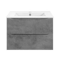 Тумба  подвесная Vincea Mia Slim VMC-2MC600S1BT 60 см  2 ящика цвет Beton 