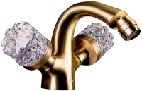 Смеситель для биде Boheme Crystal 316-CRST латунь 