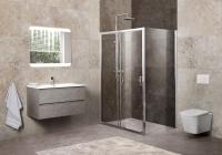 Душевой угол BelBagno Unique UNIQUE-AH-1-100/115-90-C-Cr прямоугольный 100/115х90 стекла прозрачные, профиль хром