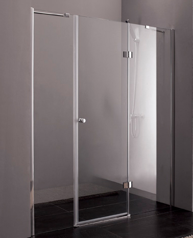 Душевая дверь Cezares Verona VERONA-B-13-40+60/60-P-Cr-R 120 см стекла прозрачные, профиль хром