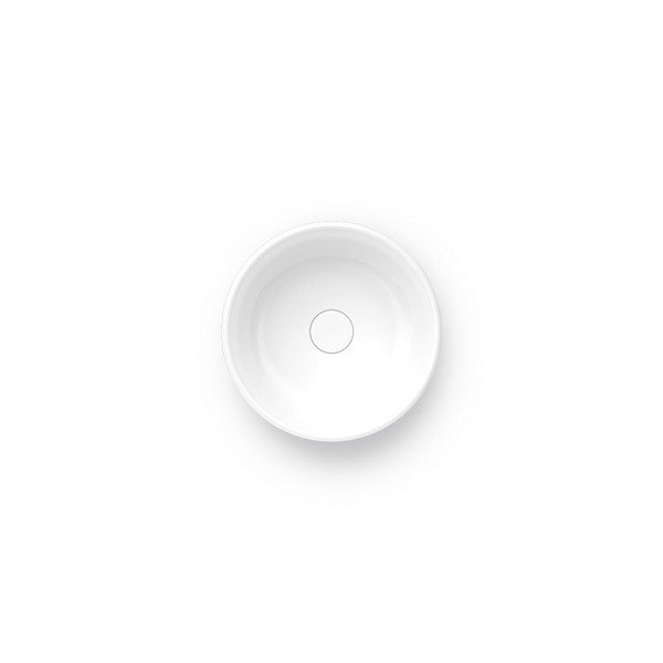 Раковина накладная круглая Kerama Marazzi Circo CI.wb.36 фарфор цвет белый