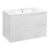 Тумба  подвесная Vincea Mia VMC-2MC750GW 75 см  2 ящика цвет G.White 