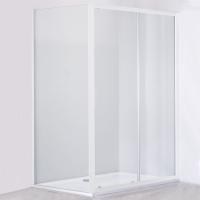 Душевой угол Cezares Relax RELAX-AHF-1-110/80-C-Bi прямоугольная  стекла , профиль 