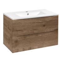 Тумба  подвесная Vincea Mia VMC-2MC750VO 75 см  2 ящика цвет V.Oak 