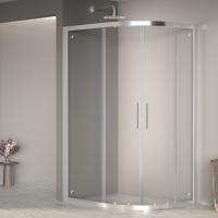 Душевой угол RGW Passage PA-61 41086192-11 ассиметричный 120x90 стекла прозрачные, профиль хром