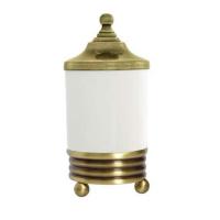 Стакан для ватных дисков Boheme Hermitage 10334 настольный цвет Bronze