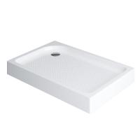 Душевой поддон низкий BelBagno  TRAY-BB-AH-100/80-15-W-L прямоугольный акрил 100x80 белый