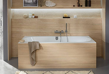 Композитные ванны Villeroy & Boch Oberon 2.0 UBQ170OBR2DV-01 170x75