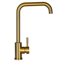 Смеситель для кухни Raiber Graceful RPG-013 без подключения к фильтру матовое золото