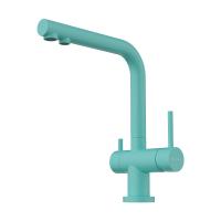 Смеситель для кухни Omoikiri Nagano 4994431 с подключением к фильтру azur blue