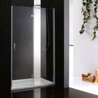 Душевая дверь Cezares Bergamo BERGAMO-B-12-90-P-Cr-R 90 см стекла прозрачные матовые, профиль хром