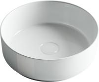 Раковина накладная круглая Ceramica Nova Element CN5001 фарфор цвет белый
