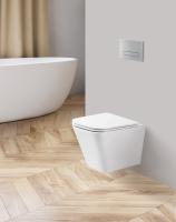 Унитаз подвесной BelBagno Ardente-R BB520CHR/SC Rimless фаянс белый