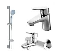 Комплект смесителей 3 в 1  Bravat Drop F00308C 