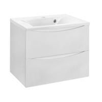 Тумба  подвесная Vincea Mia VMC-2MA650GW 65 см  2 ящика цвет G.White 