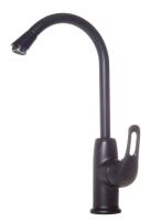 Смеситель для кухни D&K Rhein DA1372420 без подключения к фильтру антрацит