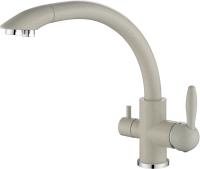 Смеситель для кухни Paulmark Essen Es213001-331 с подключением к фильтру белый