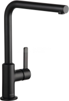 Смеситель для кухни Kludi L-ine S 408033975 без подключения к фильтру черный матовый