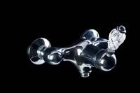 Смеситель для душа Boheme Crystal 264-CRST настенный 
без термостата 