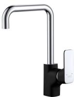 Смеситель для кухни D&K Berlin DA1432495 без подключения к фильтру черный