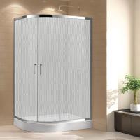 Душевой угол Cezares Eco ECO-O-RH-2-100/80-P-Cr прямоугольная-асимметричная  стекла , профиль 