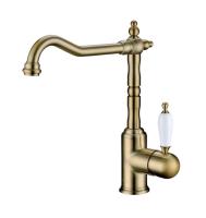 Смеситель для кухни Boheme Medici Ripresa 101 без подключения к фильтру бронза