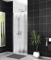 Душевая дверь BelBagno Uno UNO-B-2-90-CH-Cr 90 см стекла шиншилла, профиль хром