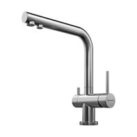 Смеситель для кухни Omoikiri Nagano 4994011 с подключением к фильтру нержавеющая сталь