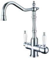 Смеситель для кухни Boheme Tradizionale Chromo 113 с подключением к фильтру хром