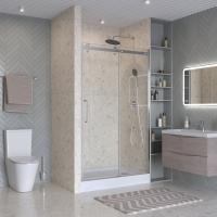 Душевая дверь BelBagno Marino MARINO-2-BF-1-130-C-CR 130 см стекла прозрачные, профиль хром
