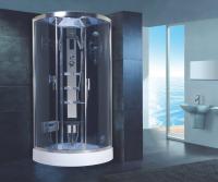 Душевая кабина с крышей Niagara Ultra NG-902-01 четверть круга  100x100 стекла тонированные, профиль хром