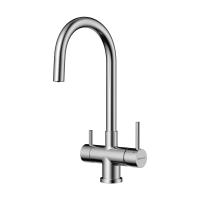Смеситель для кухни Omoikiri Akita 4994086 с подключением к фильтру нержавеющая сталь