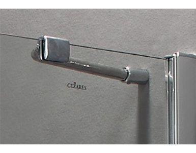 Душевая дверь Cezares Verona VERONA-W-B-13-100+60/60-C-Cr 120 см стекла прозрачные, профиль хром