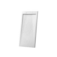 Душевой поддон низкий Vincea VST-4SRL VST-4SRL9014W прямоугольный литьевой мрамор 140x90 белый матовый