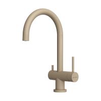 Смеситель для кухни Omoikiri Yamada-P 4974258 с подключением к фильтру карамель