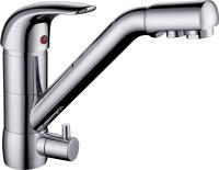 Смеситель для кухни Aquanet Kitchen AF777-44С без подключения к фильтру хром