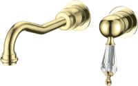 Смеситель для раковины Boheme Imperiale Ripresa 327 золото