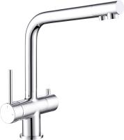 Смеситель для кухни Timo Saona 2396/00F с подключением к фильтру хром