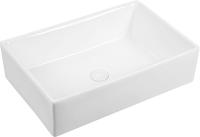 Раковина накладная прямоугольная Ceramica Nova Element CN5013 фарфор цвет белый