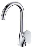 Смеситель для кухни D&K Rhein DA1272441 без подключения к фильтру хром