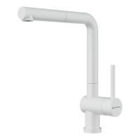 Смеситель для кухни Omoikiri Akashi-S 4994572 без подключения к фильтру белый
