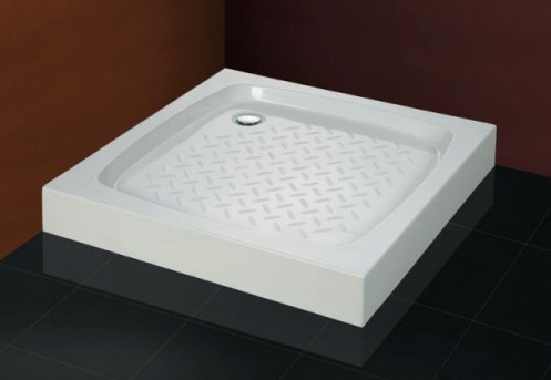 Душевой поддон низкий Cezares Tray TRAY-A-A-95-15-W квадратный акрил 95x95 белый