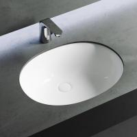 Раковина встраиваемая снизу овальная Ceramica Nova Element CN6043 фарфор цвет белый