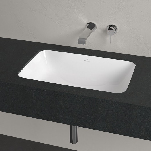 Раковина встраиваемая снизу прямоугольная Villeroy &amp; Boch Architectura 5A776001 фарфор цвет белый